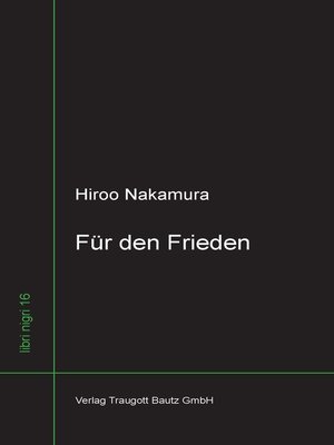 cover image of Für den Frieden